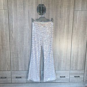 H&M Flared‎ Sequined Pants